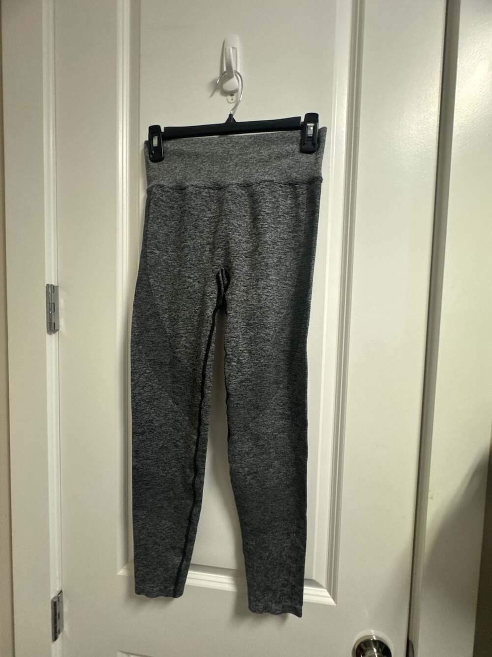 PINK Active Womens High Waist Full Length Tight - Grey Medium